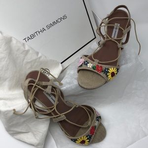 Tabitha Simmons Garden heel